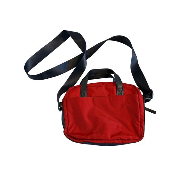 Jambu Embroidered Floral Red Multiuse Crossbody Bag Travel Cosmetic Small - Picture 2 of 12